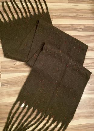 Теплий,об'ємний шарф, шарф-плед 42/180 (німеччина🇩🇪)5 фото