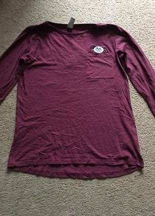 Бордова піжамна кофта