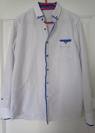 Літній розпродаж! сорочка чоловіча біла р.44