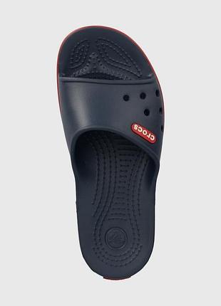 Crocs шльопанці сині крослайт 3