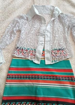 Спідниця для підлітків блузка