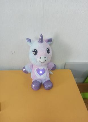 Единорог игрушка светильник, проектор звездного неба hug to light