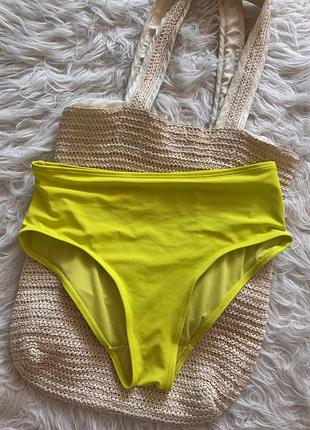Лимонні жовті плавки від купальника 🍋 рр с