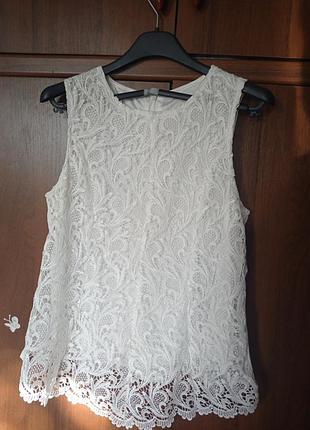 Блуза кружевная