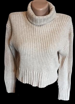 Светр в'язаний короткий 7