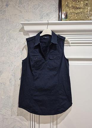 Стильна сорочка без рукавів tommy hilfiger