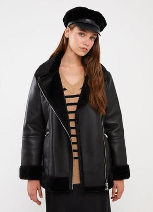 Дубленка из искусственной кожи