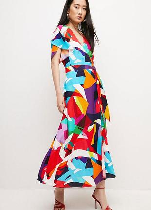 Яркое платье karen millen