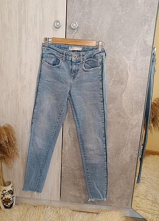 Джинси zara з лампасами