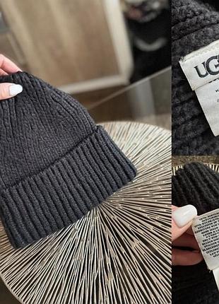 Шапка хомуты ugg стильна