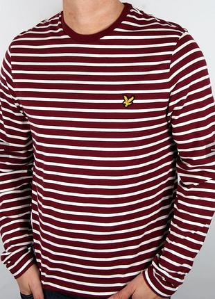 Чоловічий лонгслів lyle & scott