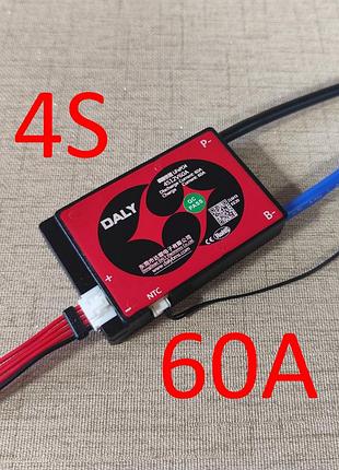 Bms lifepo4 12v 4s 60a (daly) плата защиты