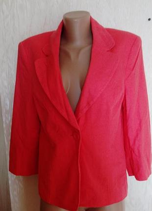 Фірмовий піджак в ідеальному стані 16 розміру