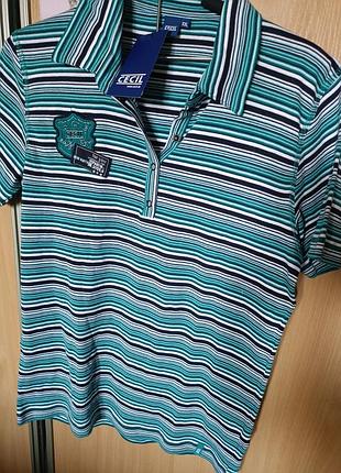 Новая женская футболка поло secil р. xxl