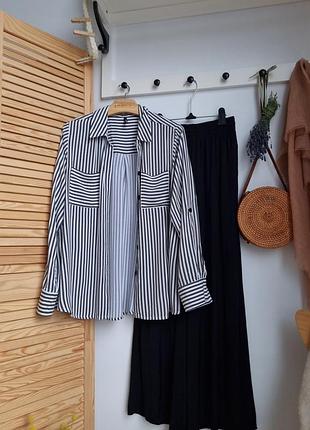 Рубашка женская в полоску chicoree