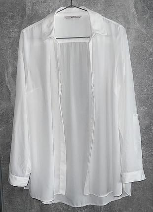 Базова біла сорочка блузка від tu woman розмір м
