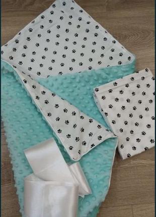 Одеяло конверт пеленка и подушка