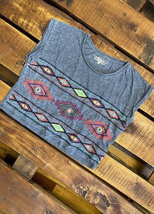 Женский топ с вышивкой undiz (андиз мрр идеал оригинал разноцветный)