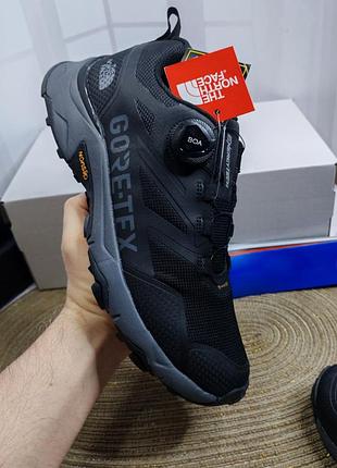 Кросівки термо🔥☔the north face вологозахищені на швидкій шнурівці (boa).