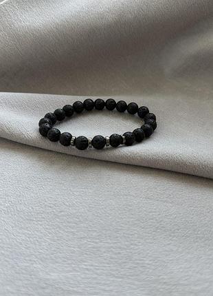 Браслет із вулканічної лави 🤍