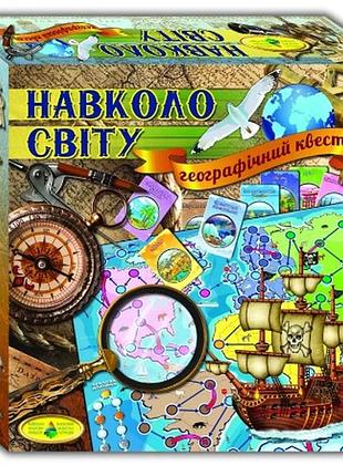 Игра "вкруг Света", географическая, обучающая /4 / тм энергия+
