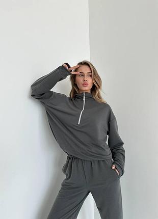 Женский стильный спортивный костюм двойка