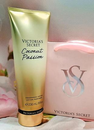Парфумований, зволожуючий лосьйон для тіла та рук coconut passion victoria's secret
оригінал із сша