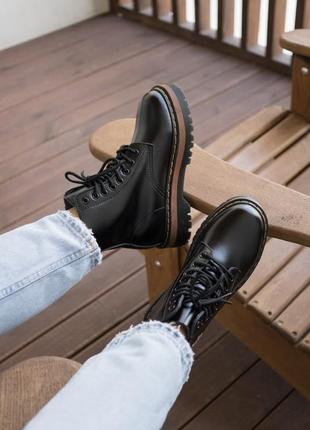 Dr martens jadon на платформе демисезонные ботинки мартинс женские