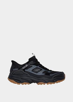 Оригінальні чоловічі кросівки skechers / чоловічі кросівки чорного кольору скечерс