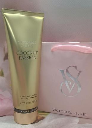 Парфумований, зволожуючий лосьйон для тіла та рук coconut passion (новий дизайн) victoria's secret
оригінал із сша