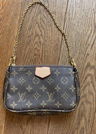 Монограмна сумка багет louis vuitton