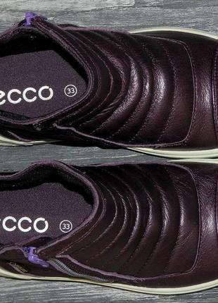 Ecco ginnie gore-tex оригинальные,кожаные, стильные невероятно крутые ботинки7 фото