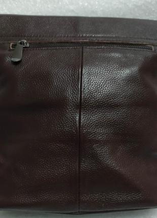 Натуральна шкіра флотар розкішна сумка месенджер планшет 2022 коричнева шкіряна8 фото