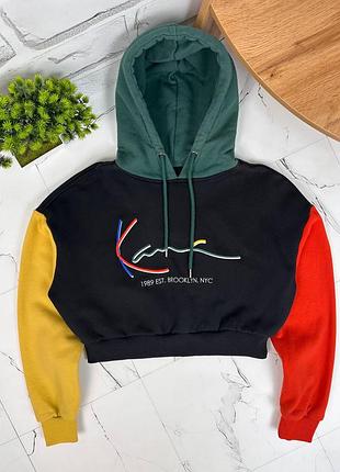 Укороченное худи karl kani размер м