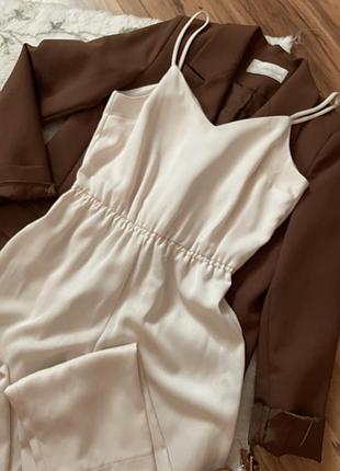 Комбенізон пудрового кольору tops shop petite
