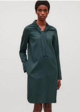 Красивое шерстяное платье мини cos