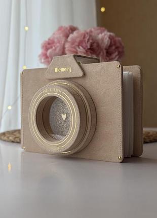 Уникальный фотоальбом ручной работы фотоаппарат