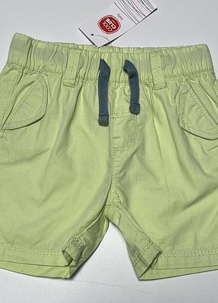 Шорти салатові на 86 см