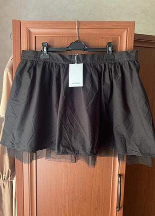 Спідниця жіноча monki розмір xl, нова, чорного кольору.