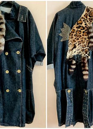 Эксклюзивное дизайнерское пальто