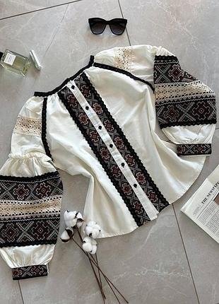 Етно вишиванка батал вишиванка великого розміру