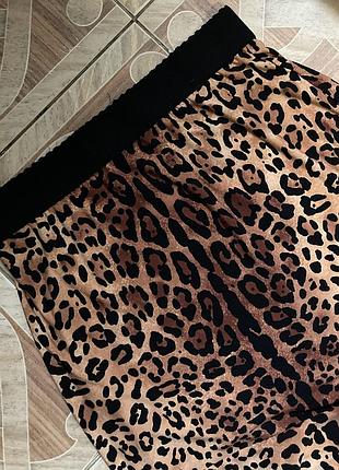 Спiдниця леопардова юбка