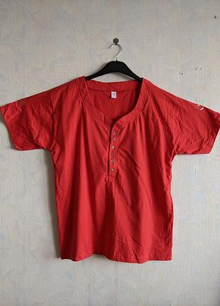 Футболка блуза большая грудь 56 хлопок качественный трикотаж