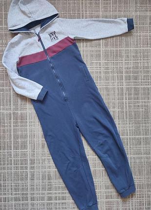 Трикотажний спортивний ромпер, піжама кігурумі з мікроначосом