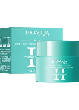 Набор крем для лица + крем вокруг глаз bioagua hyaluronic acid увлажнение 60 г, 20 г.