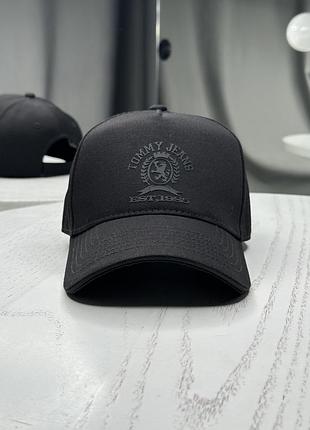 Бейсболка tommy jeans black heritage fw’25