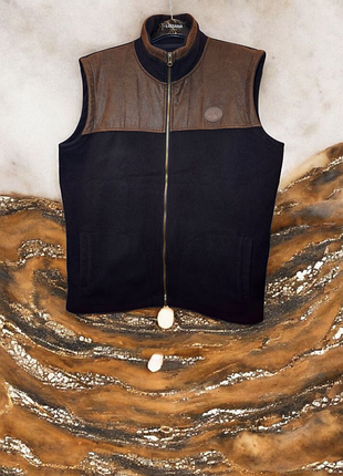 Мужская флисовая жилетка