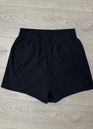 Новые черные спортивные шорты джимшлак gymshark, размер s, оригинал
