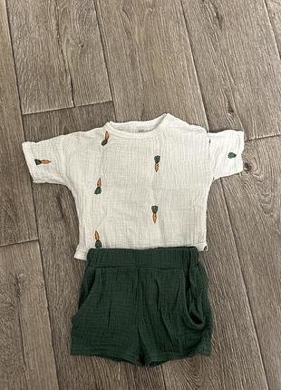 Мусліновий костюм. костюм