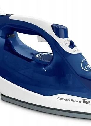 🔥 праска tefal express steam fv2838e0 ⚡ 2400 вт 💎 керамічна підошва ✨ потужна пара 40 г/хв 💦